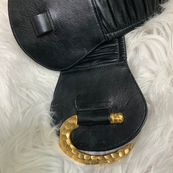 Raina Leather Stretch Statement Belt main image 9